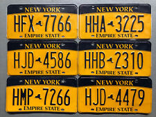 ONE NEW YORK LICENSE PLATE FAIR/GOOD CONDITION  ON SALE NOW picture