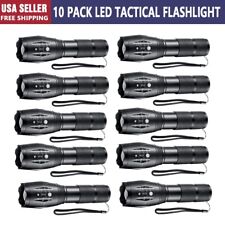 10 Pack Tactical Flashlights Torch, 5 Modes High Lumens Led Handheld Flashlight picture