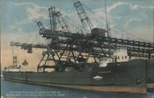 1919 Duluth,MN Steamer Sinaloa Unloading Coal at Pittsburgh Coal Dock No. 7 picture