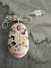 Peanuts Snoopy And Friends RARE Japenese Kokuyo USB Computer Mouse -Tested Works picture