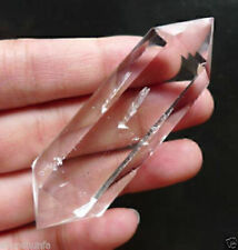 Wholesale real clear quartz tower 5-6cm crystal wand point healing obelisk Part picture