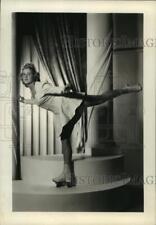 1940 Press Photo Nadine Olson, city figure skating champion for 1940 - orc18416 picture