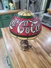 Coca-Cola lamp tiffany style picture