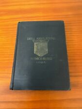 1898 Drill Regulations & Ceremonies I.O.O.F. Oddfellow Patriarch Militant picture