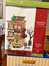 Dept. 56 Parkside Holiday Brownstone Christmas In The City *House Only picture