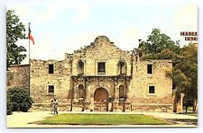 Postcard The Alamo San Antonio Texas Plastichrome picture