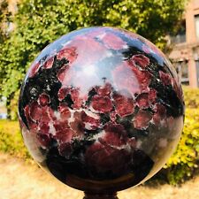 24.17LB Natural Beautiful  Fireworks ball Quartz Crystal Sphere Healing 688 picture