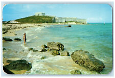 1953 Fort Street Catherine On Shoals of Shore Fort St. George's Bermuda Postcard picture
