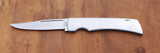 VINTAGE ROSCO STAINLESS STEEL LOCK BACK KNIFE picture