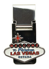 Las Vegas Sign Multi Color Money Clip New  Souvenir * picture