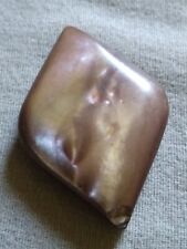 Antique Chunky Smoky Mother of Pearl Button. picture