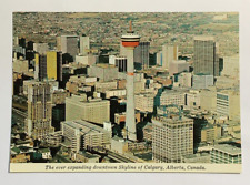 Aerial View of Downtown Calgary, Alberta, Canada, Postcard picture