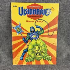 Visionaries Coloring Book Heroes' Victory Vintage 1987 Partially Used picture
