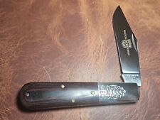 GEC Great Eastern Cutlery 861121 Red & Black Linen Micarta Knife picture