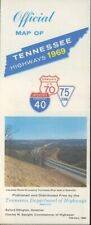1969 Tennessee Official State Highway Department Road Map picture