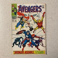 Avengers #58 Nov 1968 Marvel Silver Age  Key Issue 2nd Vision Avengers Assemble picture