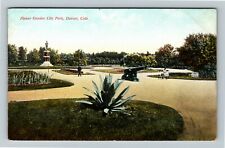 Denver CO-Colorado, Flower Garden City Park Vintage Souvenir Postcard picture