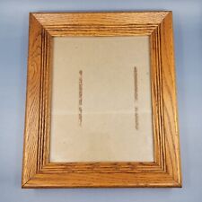 Vintage Mid-Century 1950s or 1960s Solid Oak Frame with Glass 10