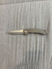 Zero Tolerance 0450 Small Sinkevich Folding Knife Grey - EXCELLENT CONDITION picture