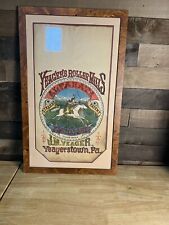 Antique Yeager Roller Mills Flour Bag, Native American, American West IN FRAME  picture