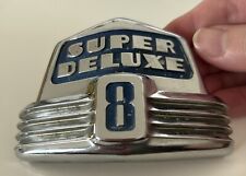 FORD Super Deluxe Hood Emblem-1947-1948-Original Flathead V8 Car picture