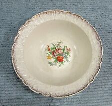 Vintage Holland Ware Pottery Universal Cambridge OH USA 3x8 Serving Bowl FREE SH picture