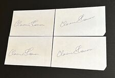 Clarence Thomas Lot (4) Signed Autograph 3x5 Index Cards Supreme Court Justice picture
