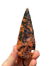 Mahogany Obsidian Arrowhead Crystals Heated Gemstone Arrowhead Size 4Inch picture