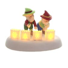 Dept 56 Lit FOR A LUMINOUS CHRISTMAS 6005442 North Pole Lunas Luminaries D56 New picture