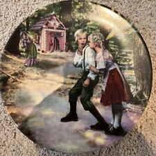“Hansel And Gretel” COLLECTORS PLATE Charles Gehm Konigszelt Bayern Grimm 1981 picture