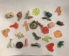 vintage cracker jack toy lot /  prizes - gumball machine charms picture