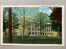 Postcard Dunkirk NY - High School picture