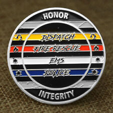 50PCS Collection Commemorative Dispatch Fire Rescue Ems Police Challenge Coin picture