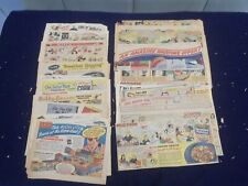 1930'S-1940'S CEREAL COLOR COMICS ADVERTISEMENTS - LOT OF 31 - NP 5250 picture