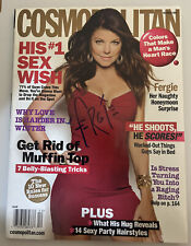 Fergie Signed Autographed Cosmopolitan Magazine 2009 Black Eyed Peas picture