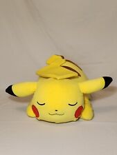 Pokemon 18” Sleeping Pikachu Soft Jumbo Large Plush Stuffed Pillow Buddy picture