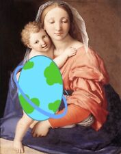 Dream-art Oil painting Mary art Madonna-And-Child-1650-Sassoferrato-Oil-Painting picture