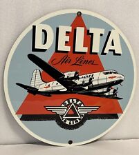 Delta Air Lines Aviation  Man Cave Garage Retro  Sign picture