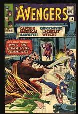 Avengers #18 FN/VF 7.0 Jack Kirby Cover Stan Lee and Don Heck Marvel 1965 picture