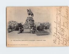 Postcard Washington Monument, Fairmount Park, Philadelphia, Pennsylvania picture