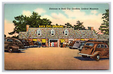 Entrance To Rock City Gardens, Lookout Mountain Tennessee TN Postcard picture