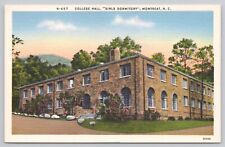 Montreat North Carolina, Womens College Hall Girls Dormitory, Vintage Postcard picture