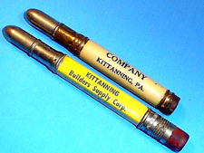 TWO VINTAGE KITTANNING PA. BULLET PENCILS picture