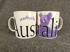 Starbucks Coffee City Mug 1999 Collectors Series, Australia (Set of 2) picture