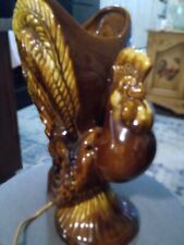 rooster lamp vintage 1950s picture