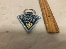Massachusetts State Police Patch key chain. picture