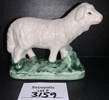 Ceramic Sheep Nativity Figurine VTG picture