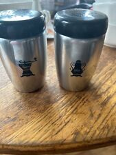 Vintage West Bend Aluminum MCM Salt And Pepper Shakers picture