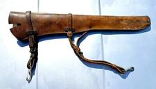 Pre WWI Military Gun Rifle Leather Scabbard U.S. Cavalry? picture