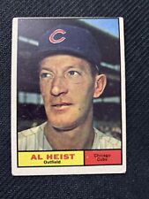 1961 Topps Baseball #302 Al Heist Chicago Cubs picture